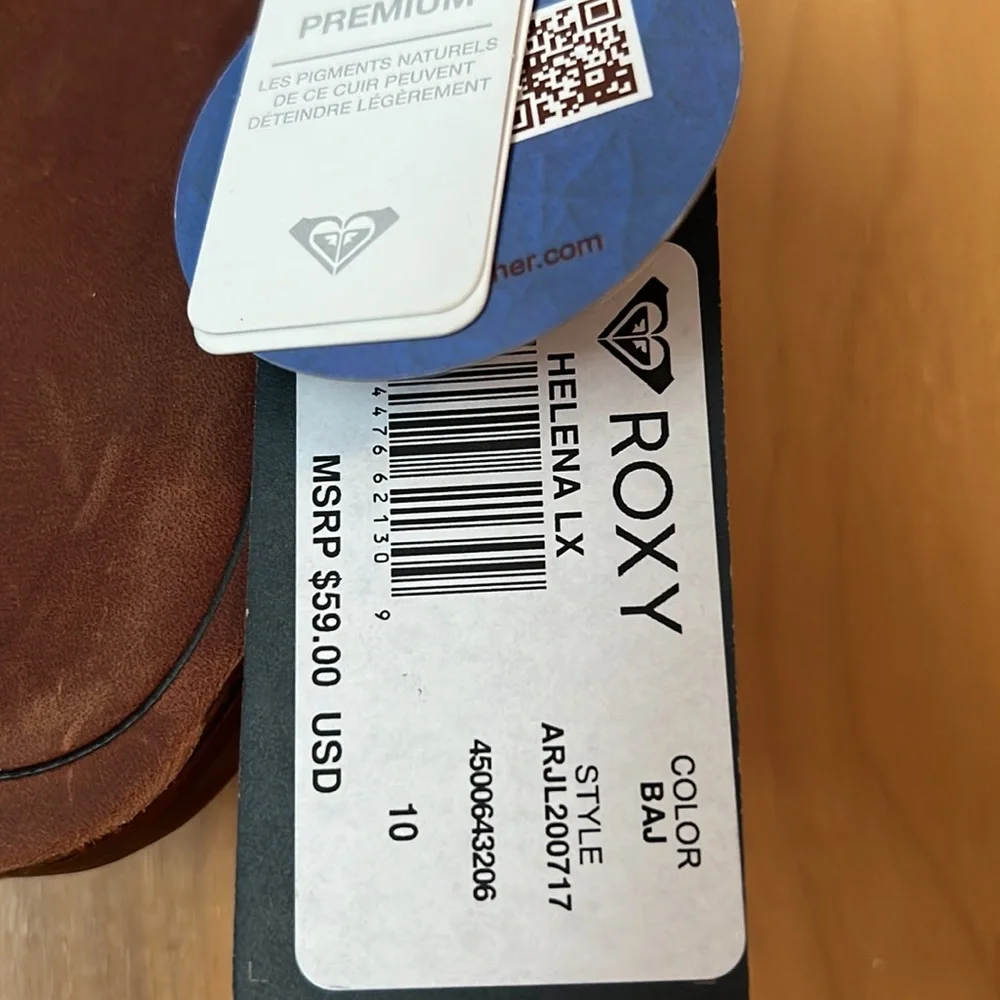 Real leather beach slid. - Picture 2 of 3